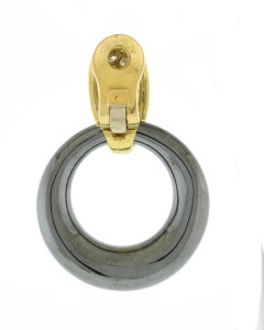 Cartier Interchangeable Diamond Door-Knocker Earrings