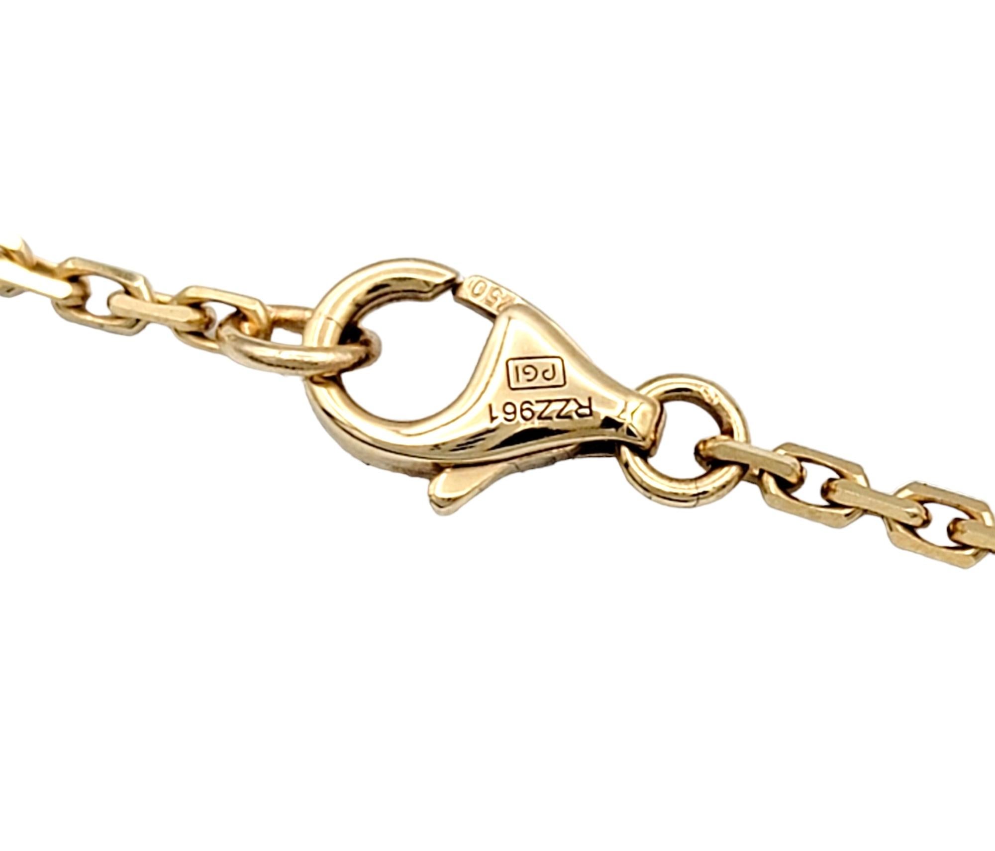 Cartier, collier d'amour entrecroisé en or rose 18 carats et diamants en vente 2
