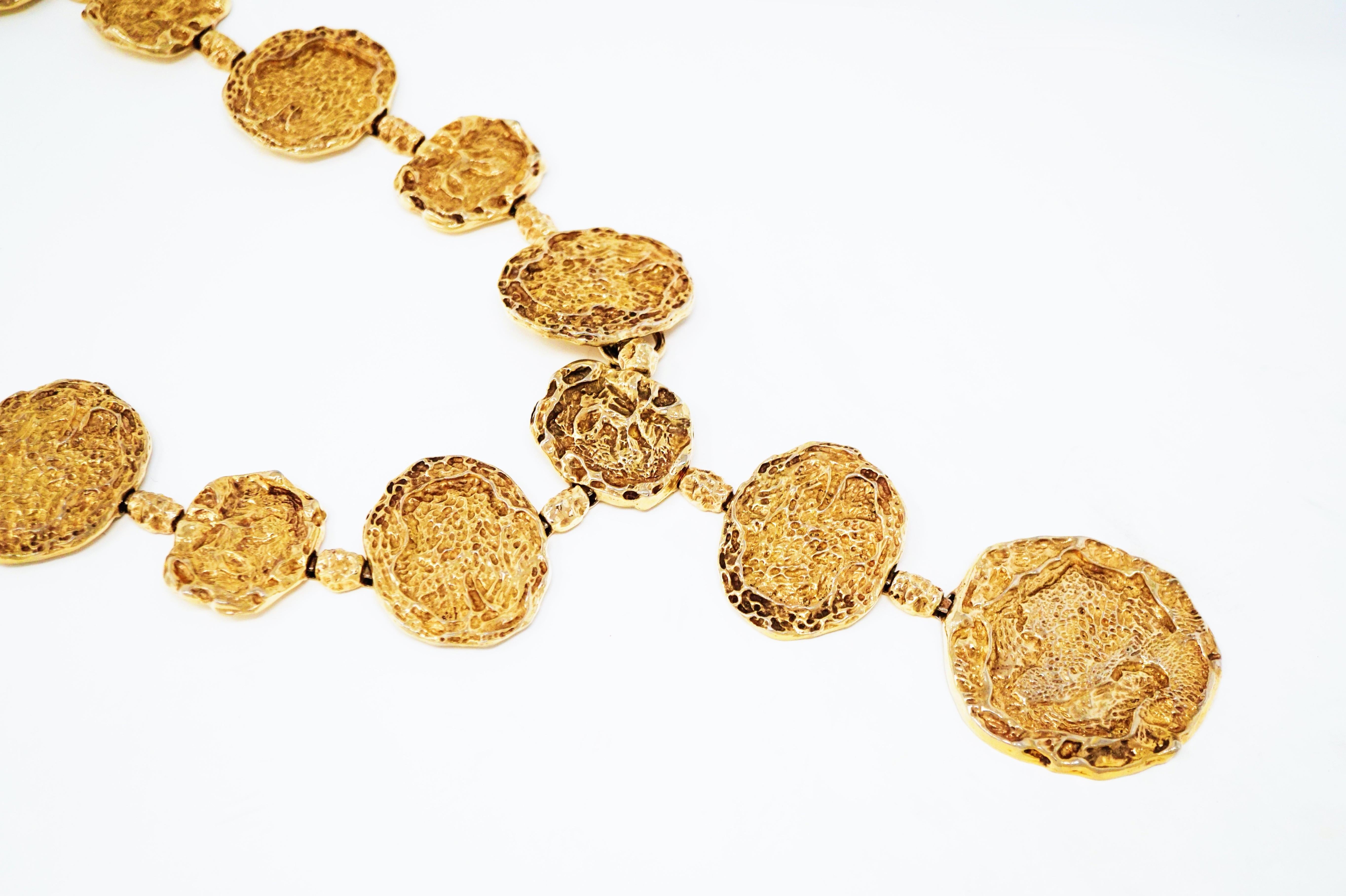 belt gold necklace