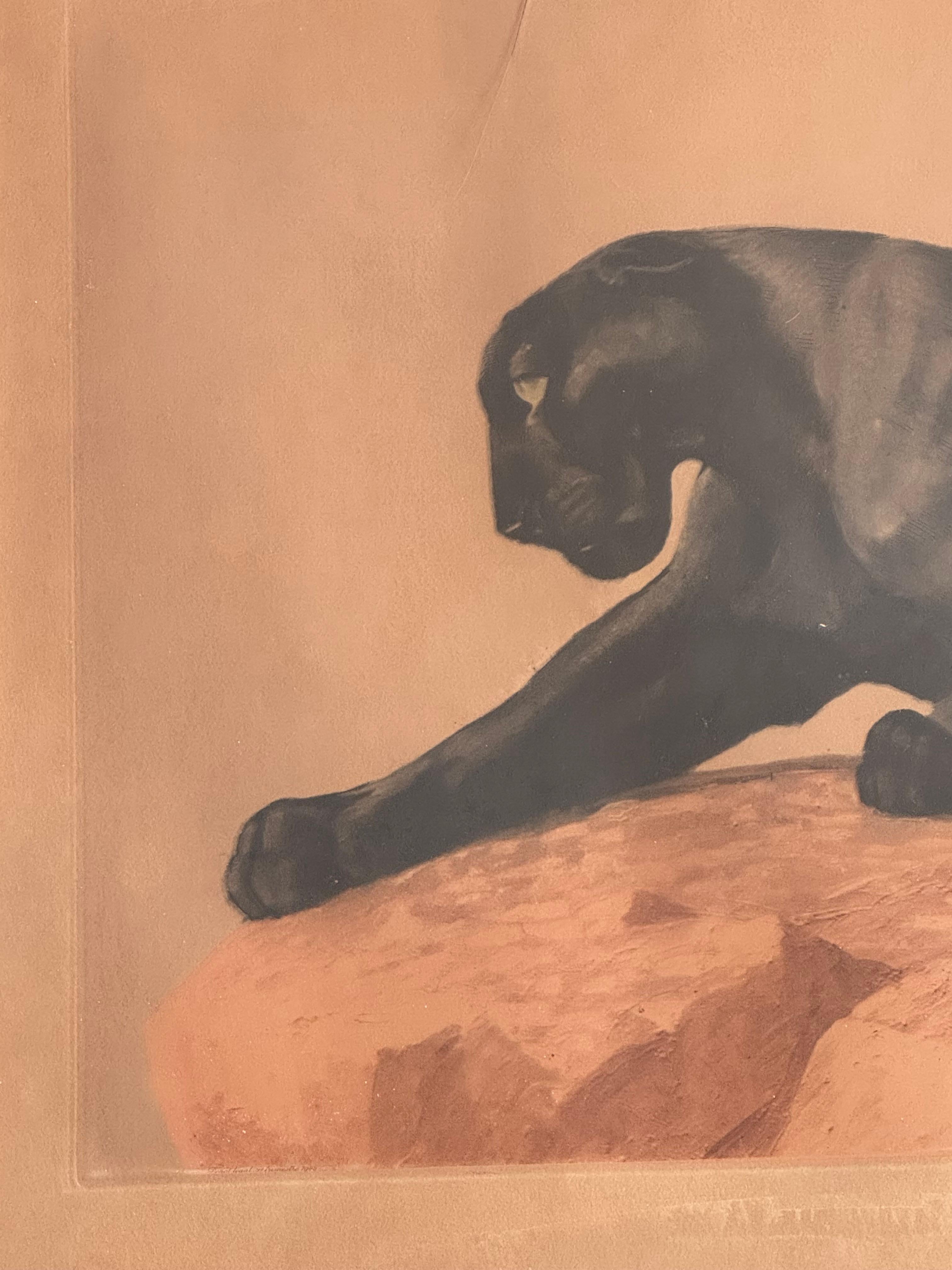 Jacques Cartier. (1907-2001)

LITOGRAFO Art Deco a colori su carta, raffigurante 