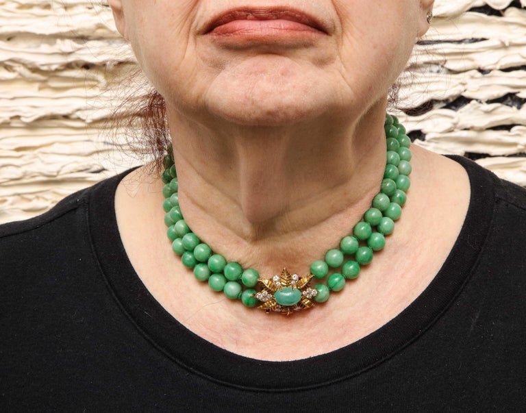 cartier jade necklace