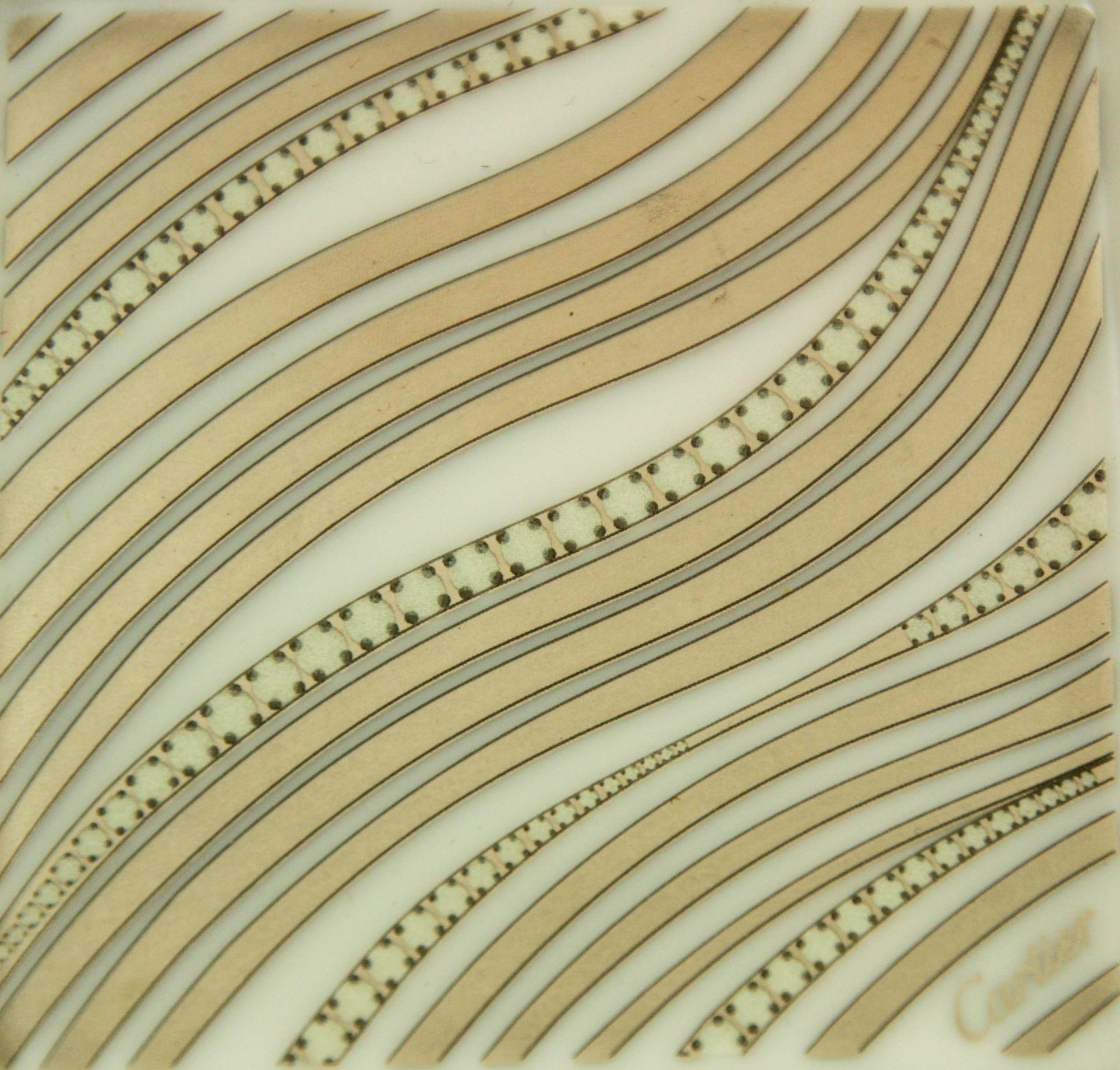Cartier Jewelry Dish Trinket Trays Set of 3 French Luxury Porcelain in Box 6