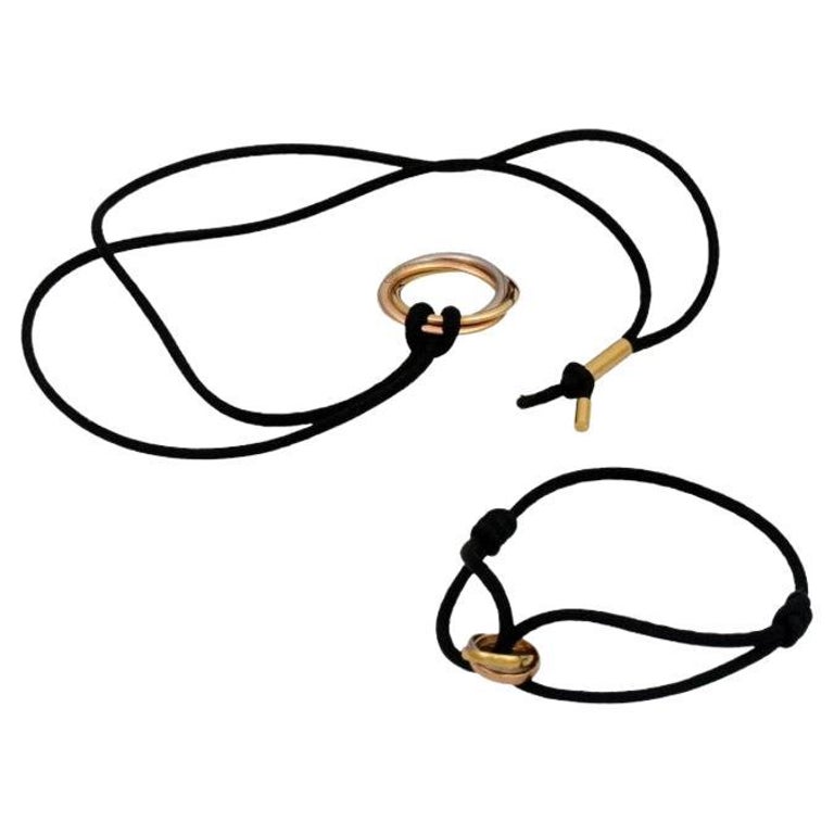 Cartier Jewelry Set 'Trinity' For Sale at 1stDibs