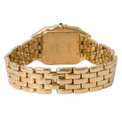 Cartier Jumbo Panthere de Cartier 10600M Unisex Quartz Watch Diamond Bezel