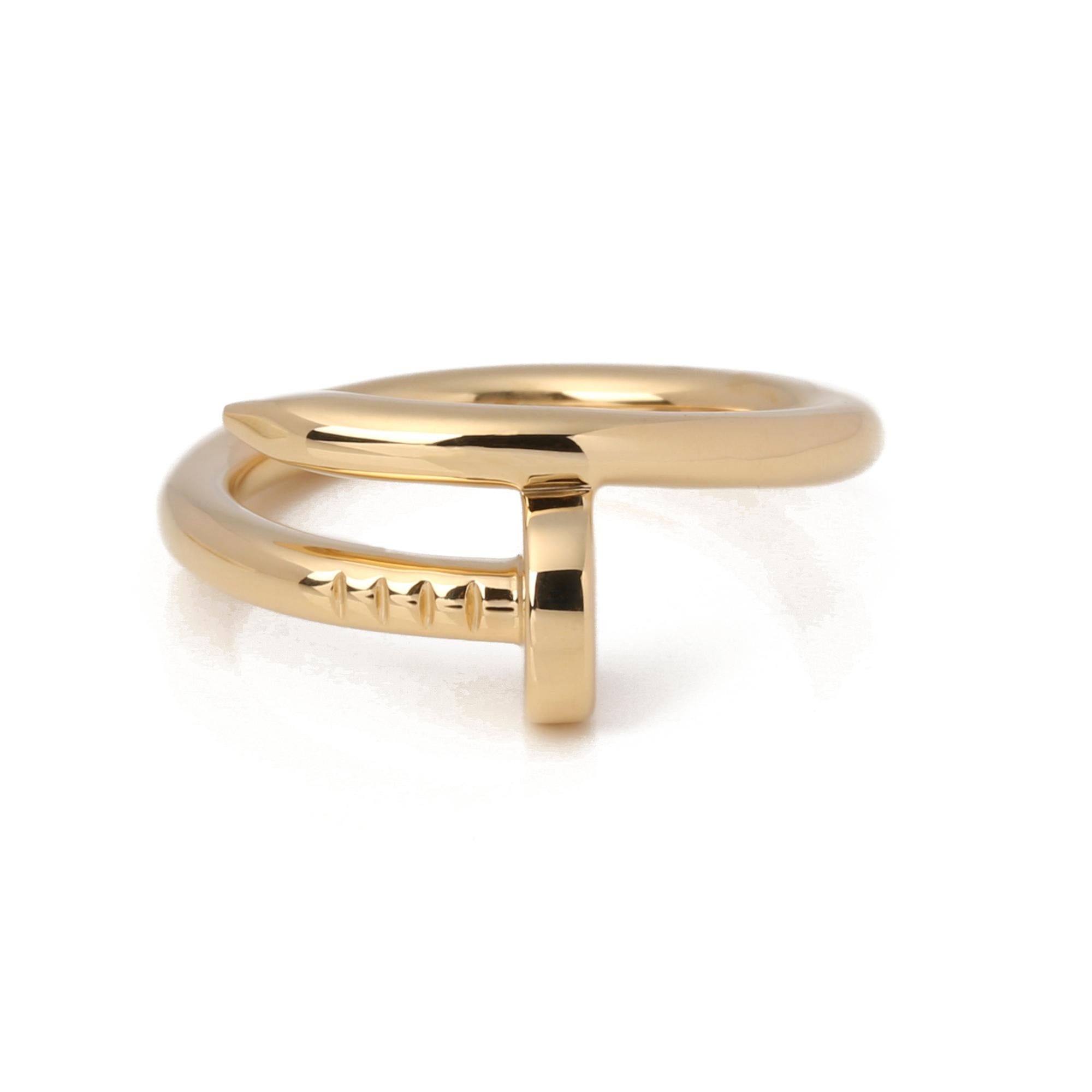 Cartier Just Un Clou Yellow Gold Ring 3