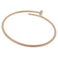 Cartier Just Uncle SM Diamond Bangle in 18K Pink Gold