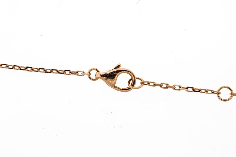 Cartier Juste Un Clou 18 Karat Pink Gold Diamond Pendant Necklace at ...