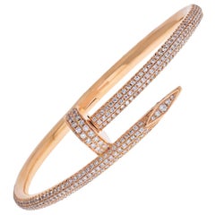 Cartier Juste Un Clou 18 Karat Rose Gold Bracelet