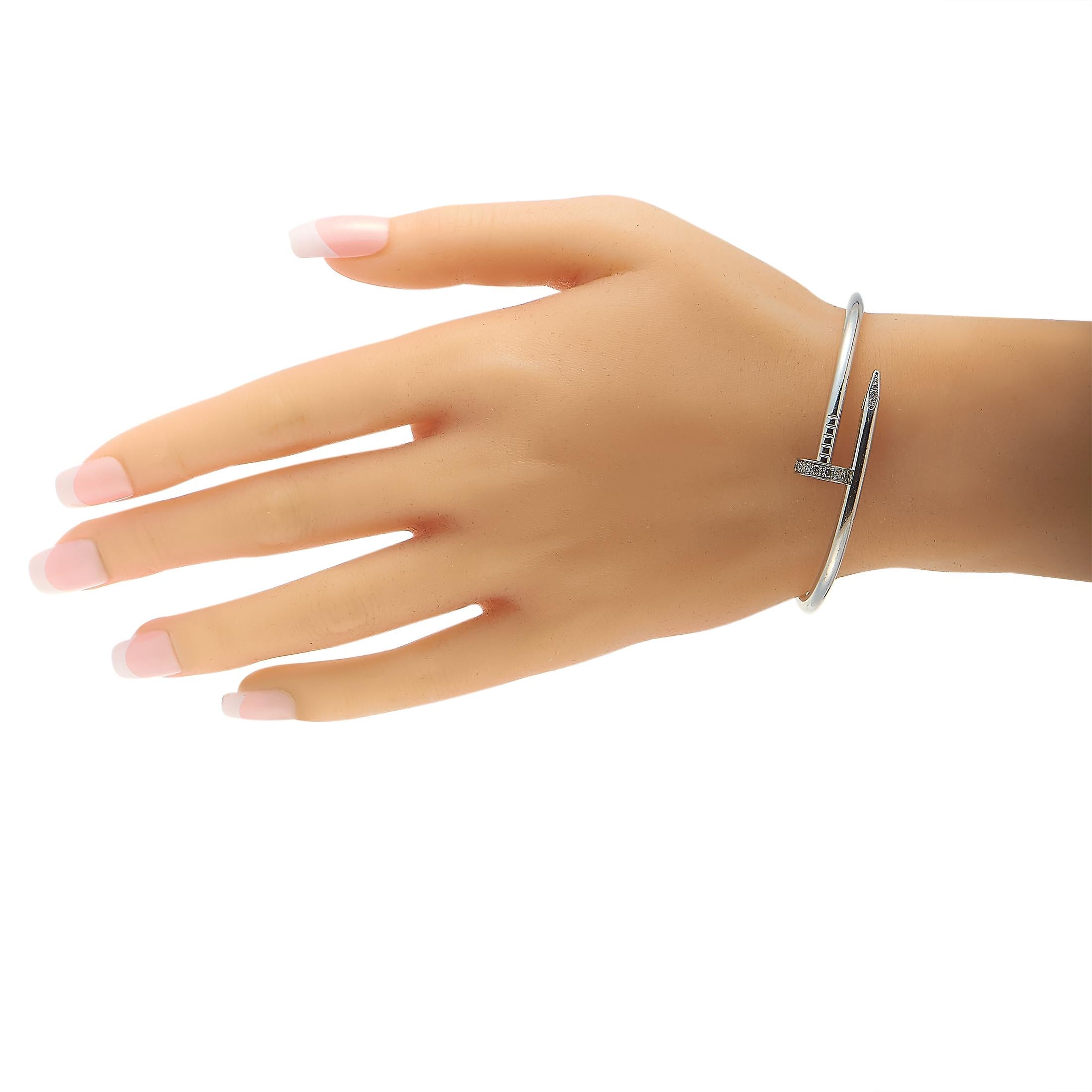 juste un clou white gold diamonds