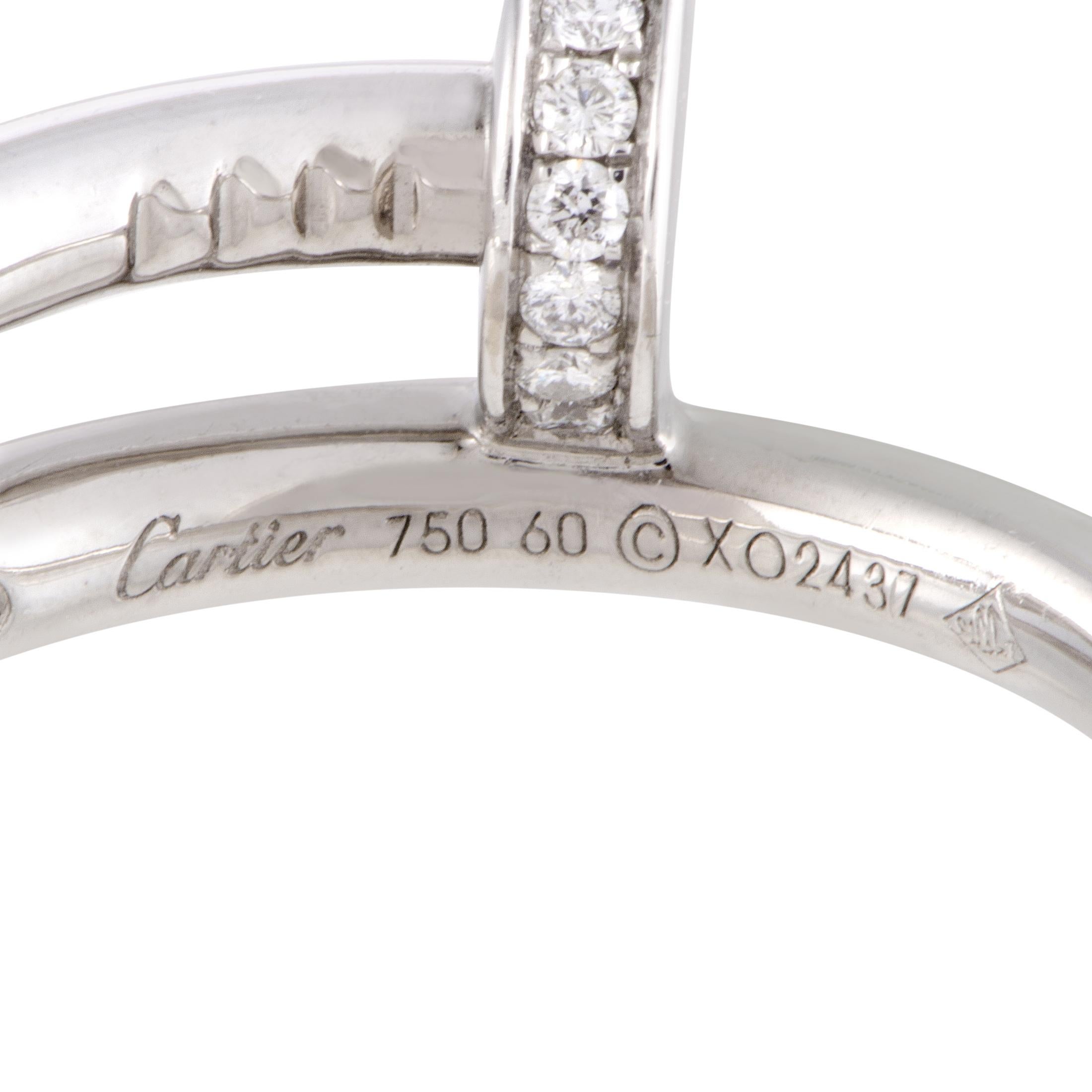 cartier diamond nail ring