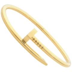 Cartier Juste Un Clou 18 Karat Yellow Gold Bracelet
