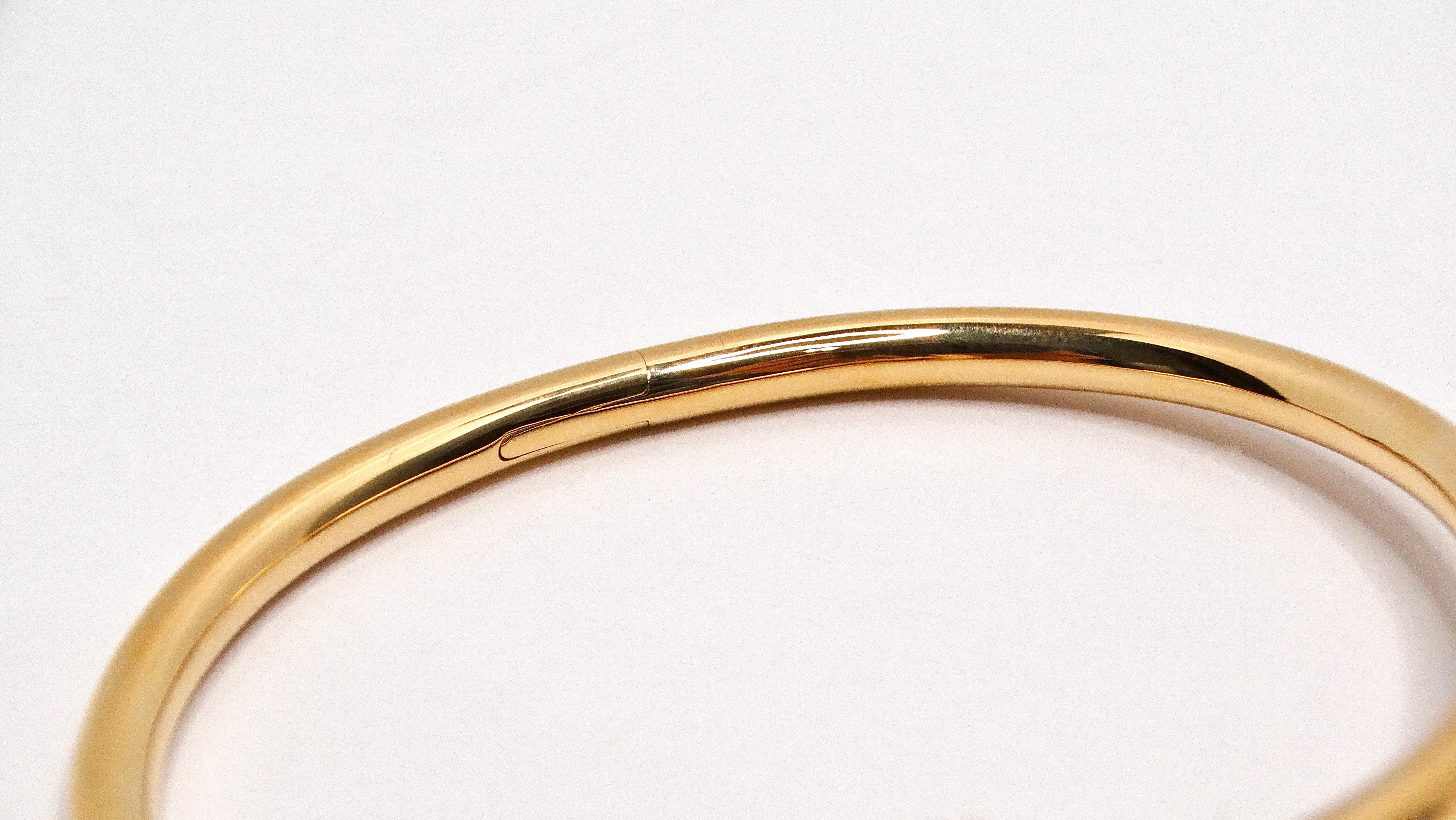 Cartier Juste Un Clou 18k Gold & Diamond Bracelet In Good Condition In Scottsdale, AZ