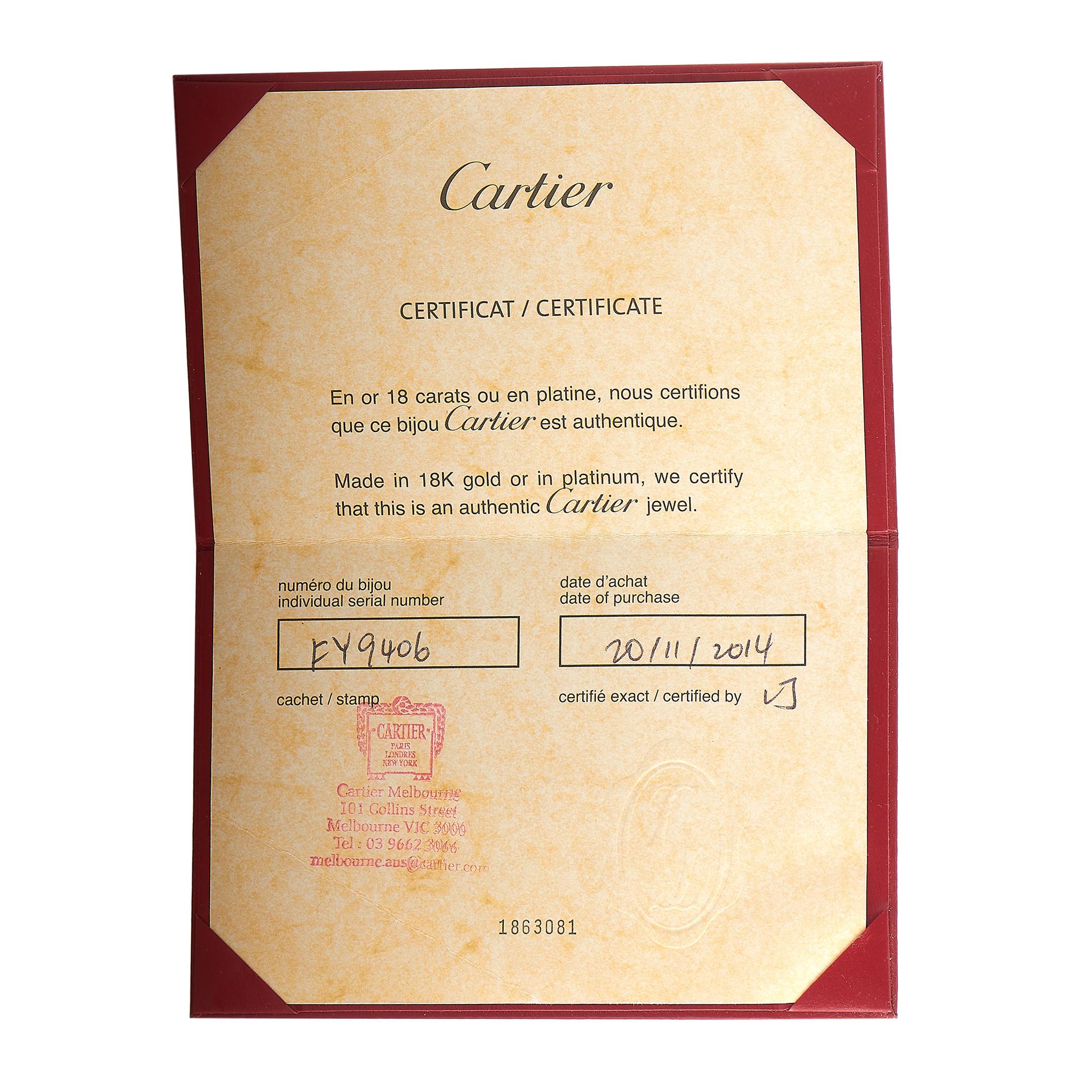 Cartier Juste un Clou 18 Karat Rose Gold Bracelet Size L 2