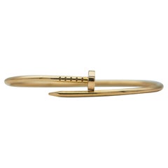 Cartier Juste un Clou 18K Rose Gold Bracelet Small Model Size 17