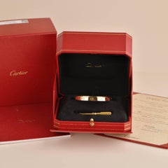 Cartier Juste un Clou 18K Rose Gold Hoop Large Model Earrings