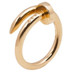 Cartier Juste Un Clou 18K Rose Gold Ring Size 51
