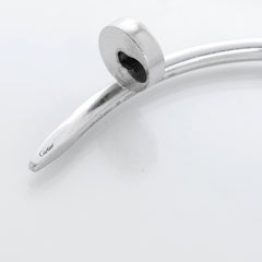 Cartier Juste un Clou 18k White Gold Bracelet Size 19 Ref. CRB6048319