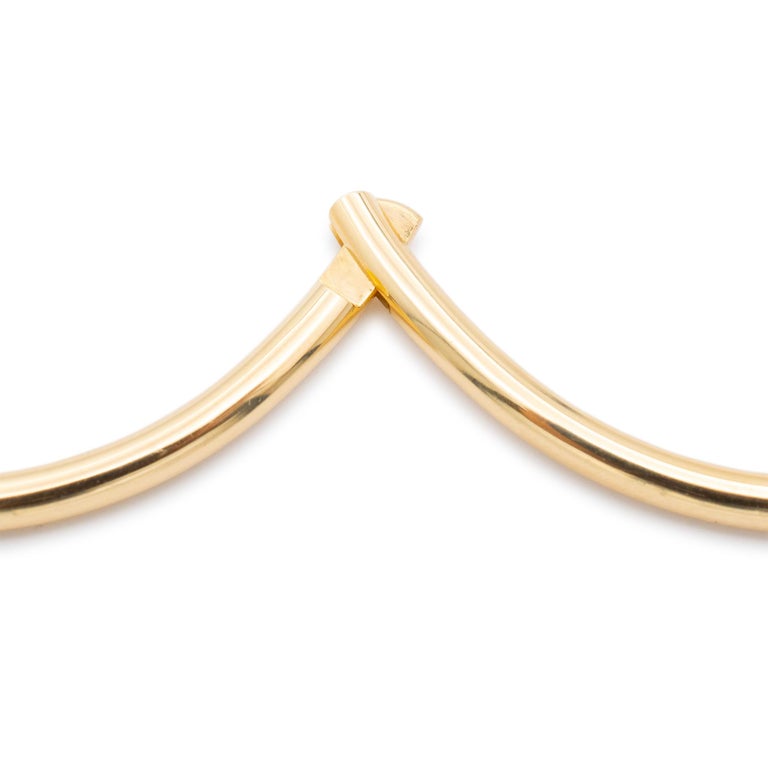 Cartier Juste Un Clou 18K Yellow Gold Bangle Nail Bracelet at