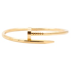 Cartier Juste Un Clou 18K Yellow Gold Bangle Nail Bracelet