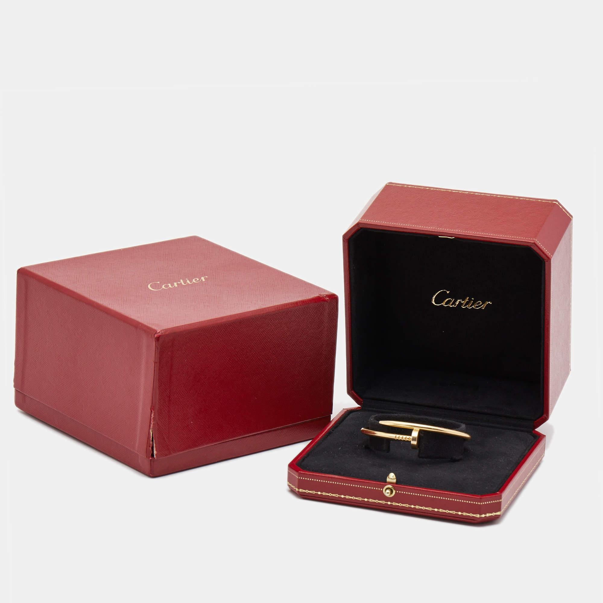 Women's Cartier Juste Un Clou 18k Yellow Gold Bracelet 16