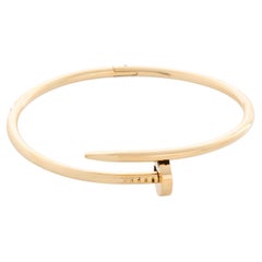 Cartier Juste un Clou 18k Yellow Gold Bracelet Size 19 Ref. B6048217