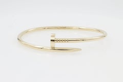 Cartier Juste Un Clou 18 Karat Yellow Gold Bracelet