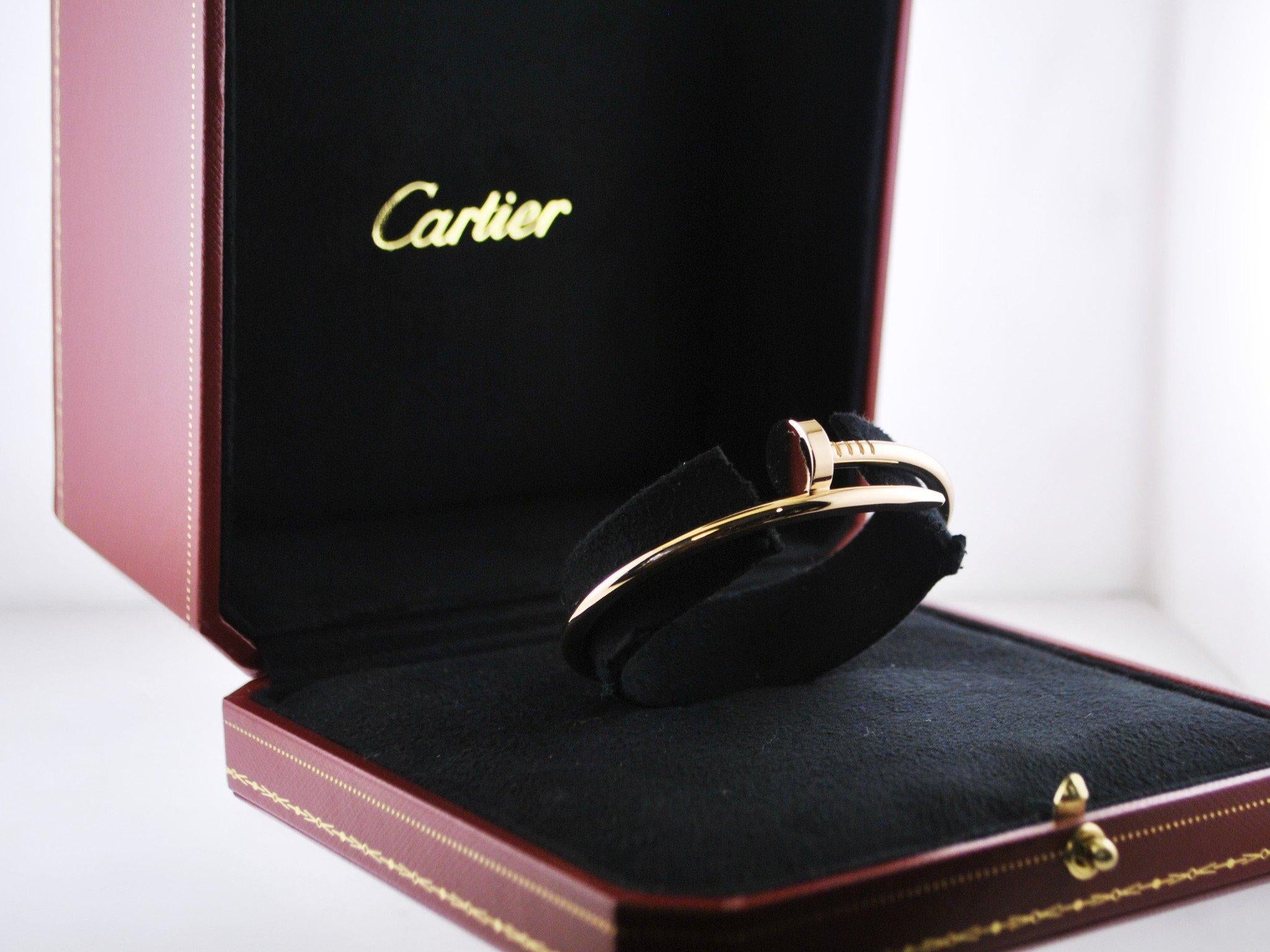 Cartier Juste Un Clou 18 Karat Yellow Gold Bracelet 1