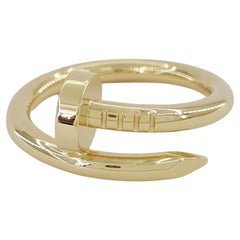 Cartier Juste un Clou 18K Yellow Gold Diamond Ring