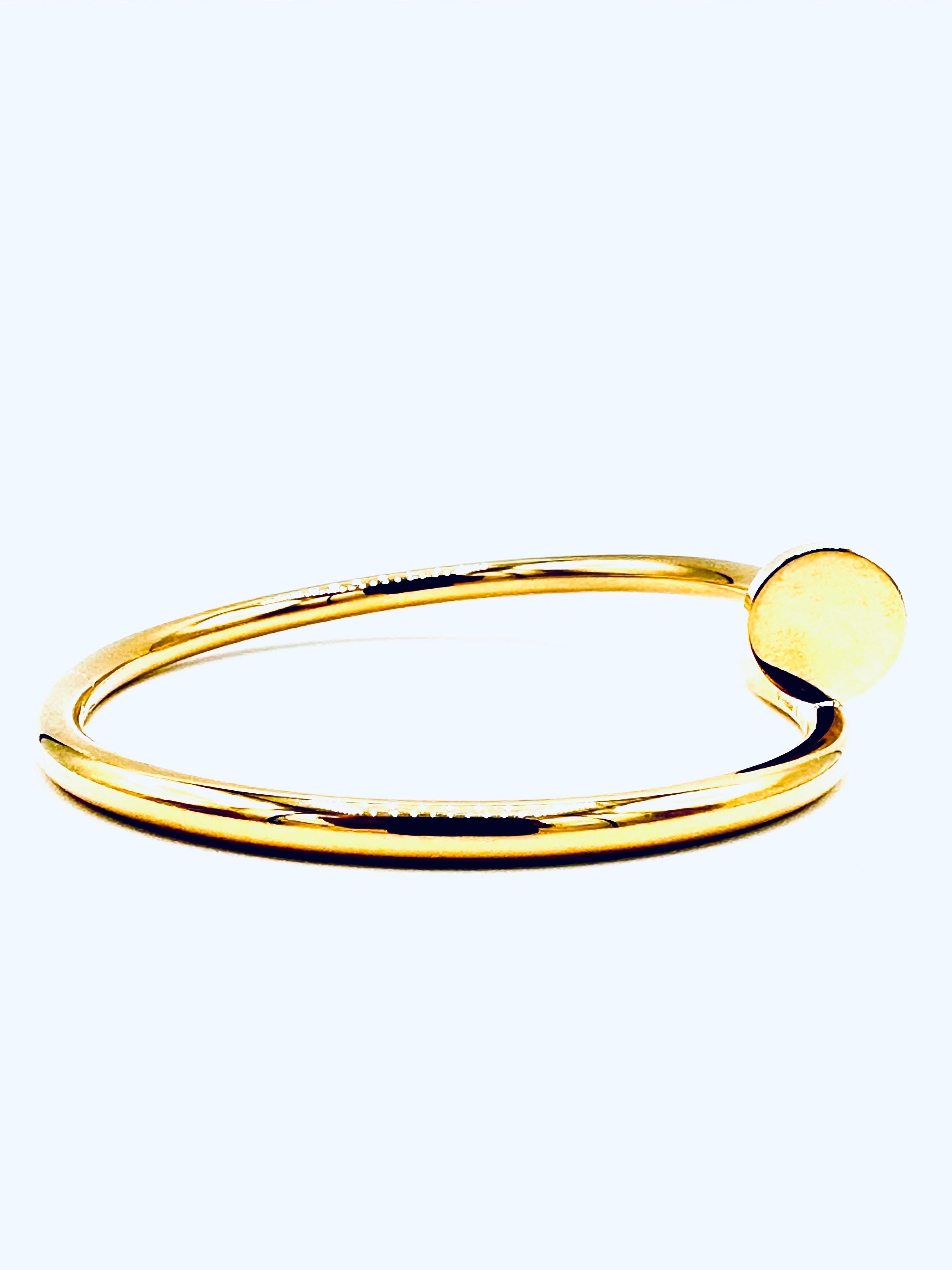 nail bangle cartier