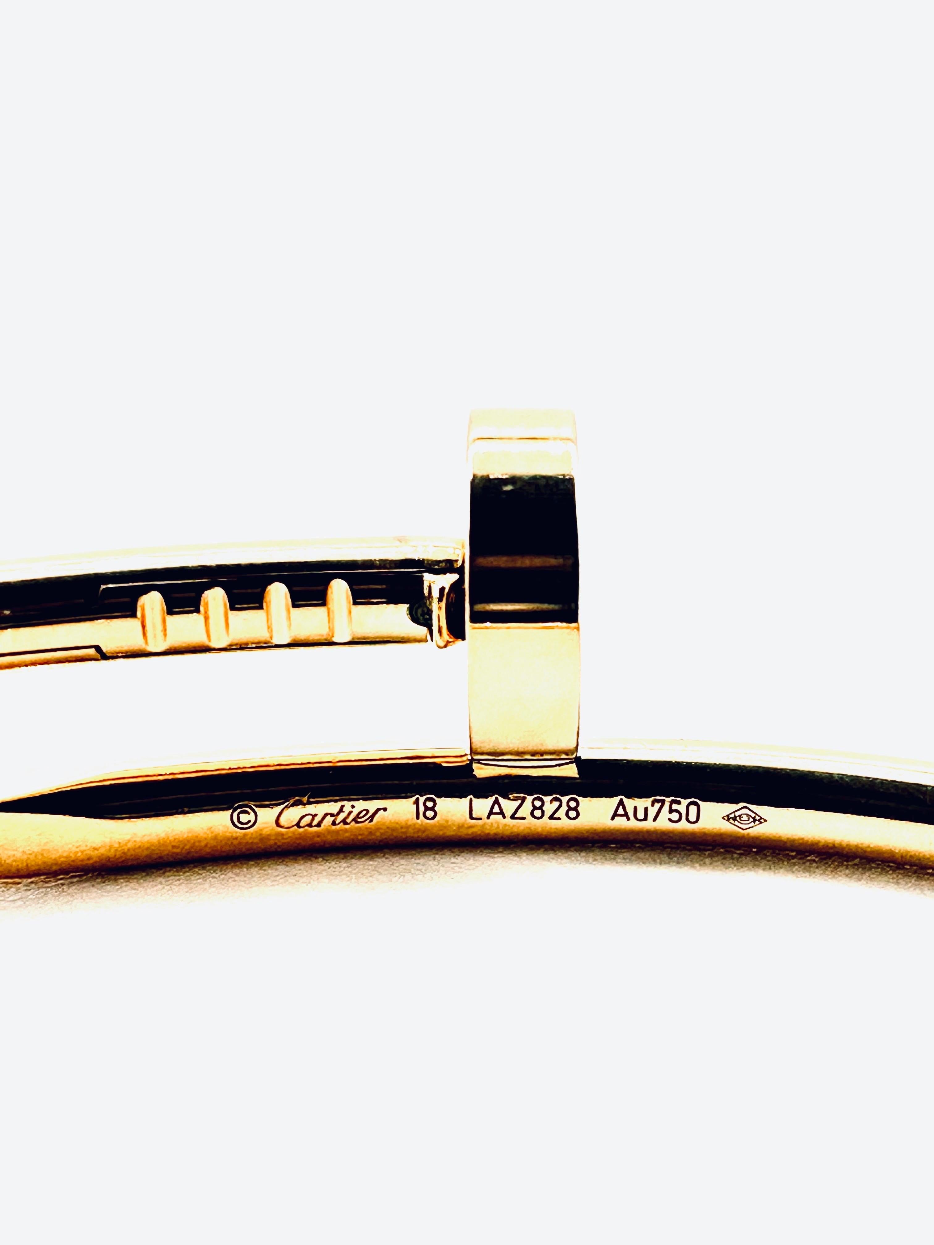 nail bracelet cartier