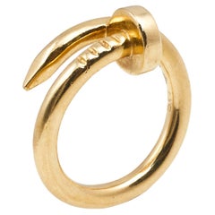 Cartier Juste un Clou 18K Yellow Gold Ring Size 50