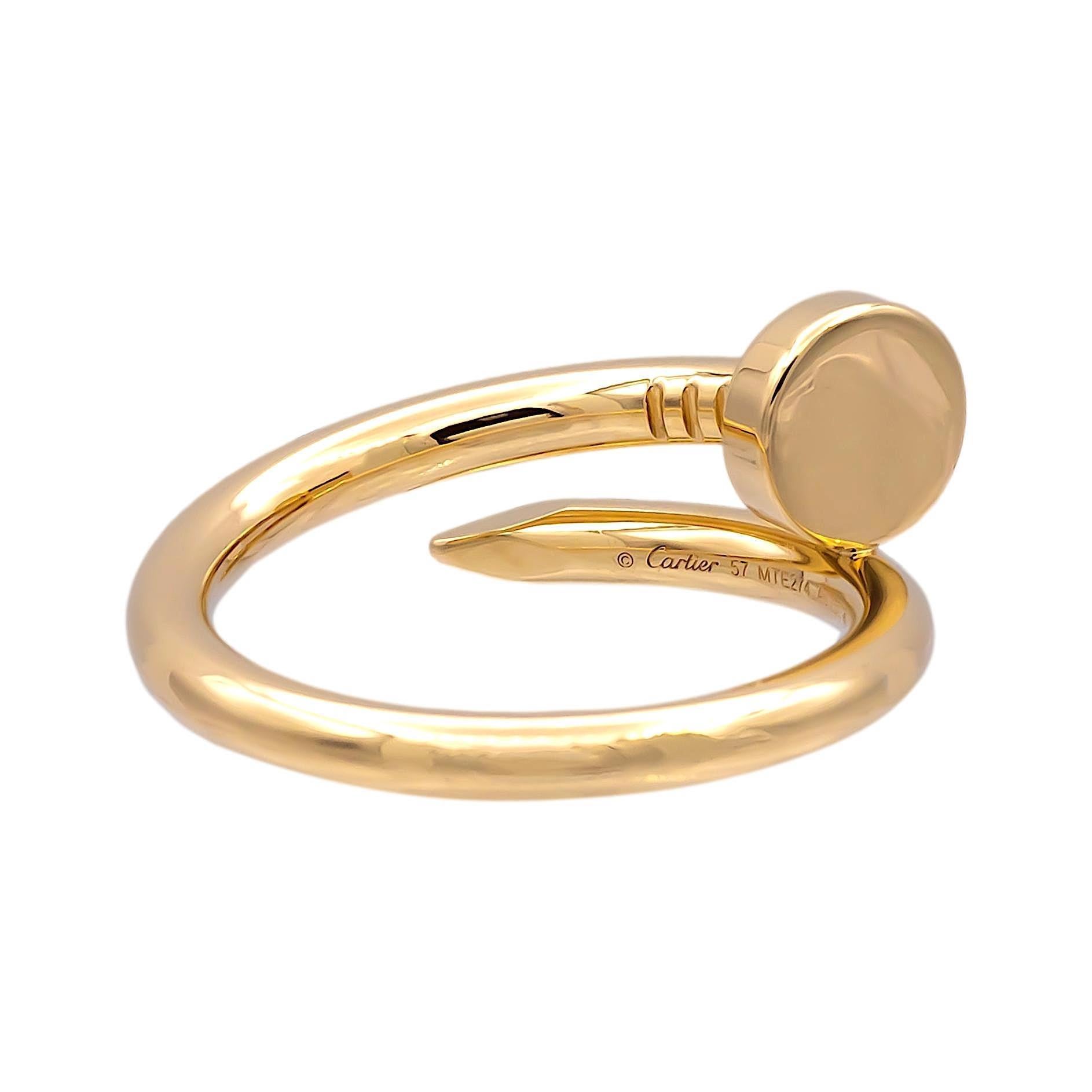 cartier ring size to us