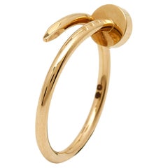 Cartier Juste Un Clou 18k Gelbgold Kleiner Modell Ring Größe 53