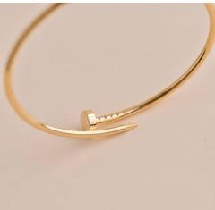 Cartier JUSTE UN CLOU BRACELET 16 Nail GRL727 18kt Yellow Gold AU750 AUTHENTIC