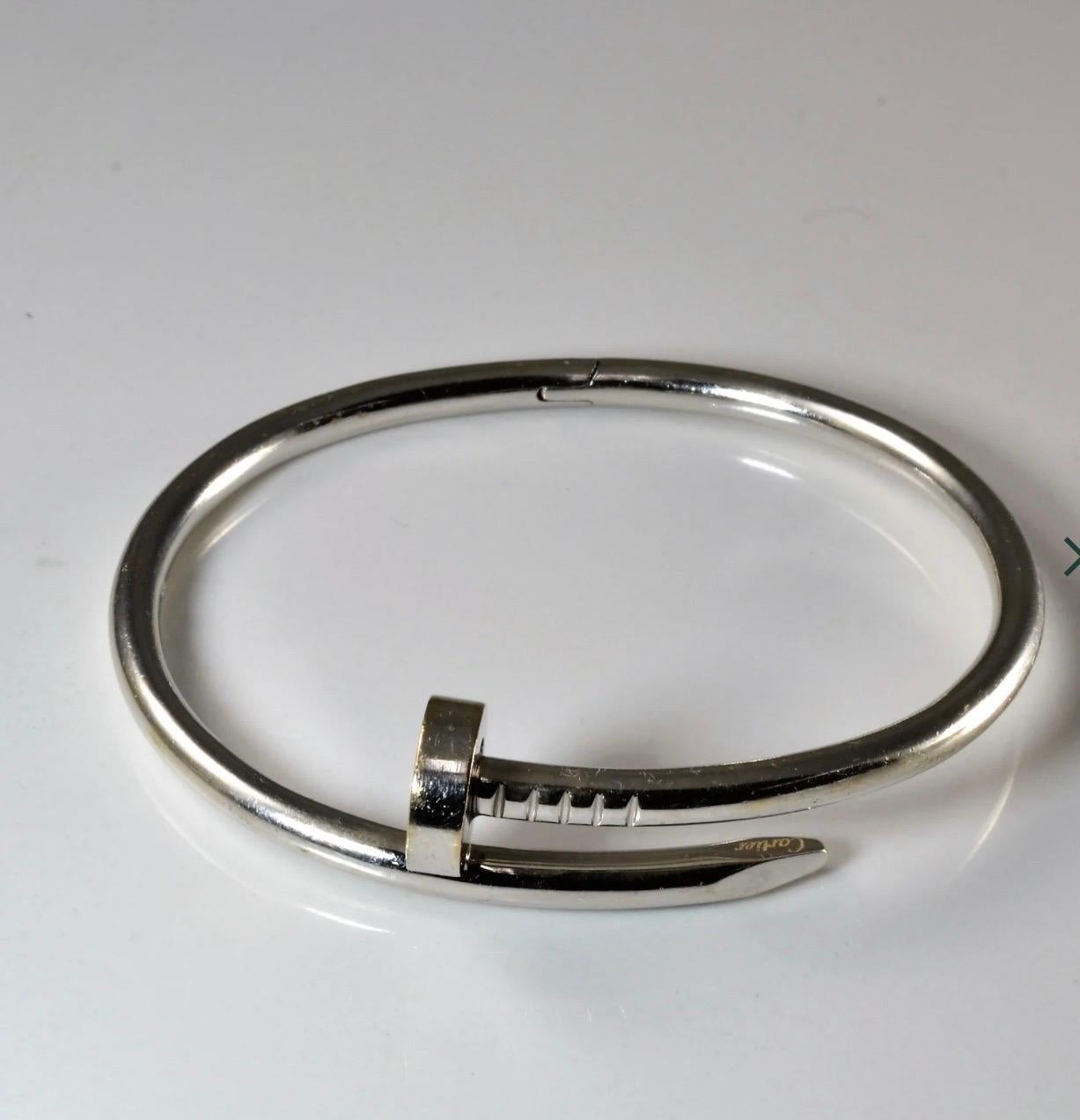 cartier nail bracelet for men