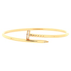 Cartier Juste Un Clou Small Model Gold Nail Bracelet Size 19 – Oak Gem