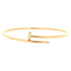 Cartier Juste un Clou Bracelet 18K Rose Gold with Diamonds Small