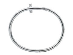 Cartier Juste Un Clou Bracelet 18K White Gold Classic Model Diamonds