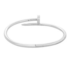 Cartier Juste Un Clou Bracelet 18k White Gold