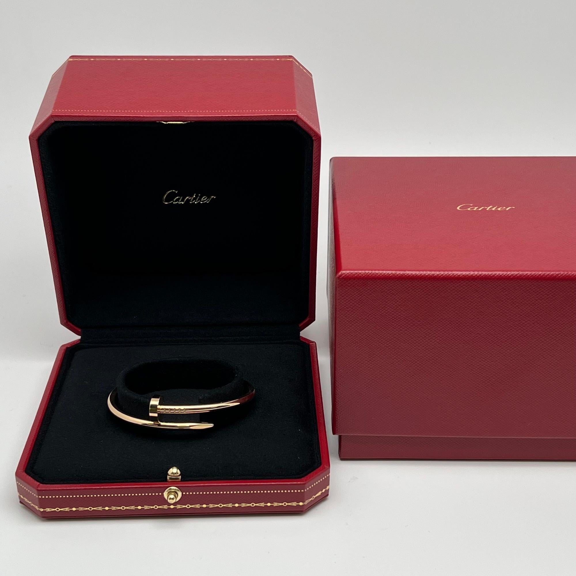 Women's or Men's Cartier Juste Un Clou Bracelet 18K Yellow Gold