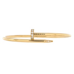 Cartier Juste un Clou Bracelet 18K Yellow Gold with Diamonds Classic