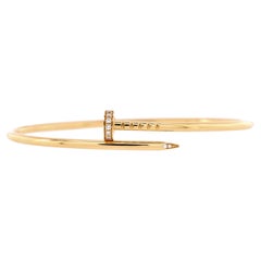 Cartier Juste un Clou Bracelet 18K Yellow Gold with Diamonds Small