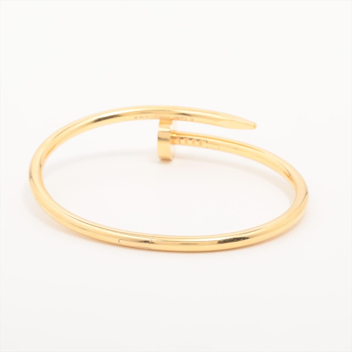 Cartier Juste un Clou Bracelet 750YG In Excellent Condition For Sale In Oyster Bay, NY