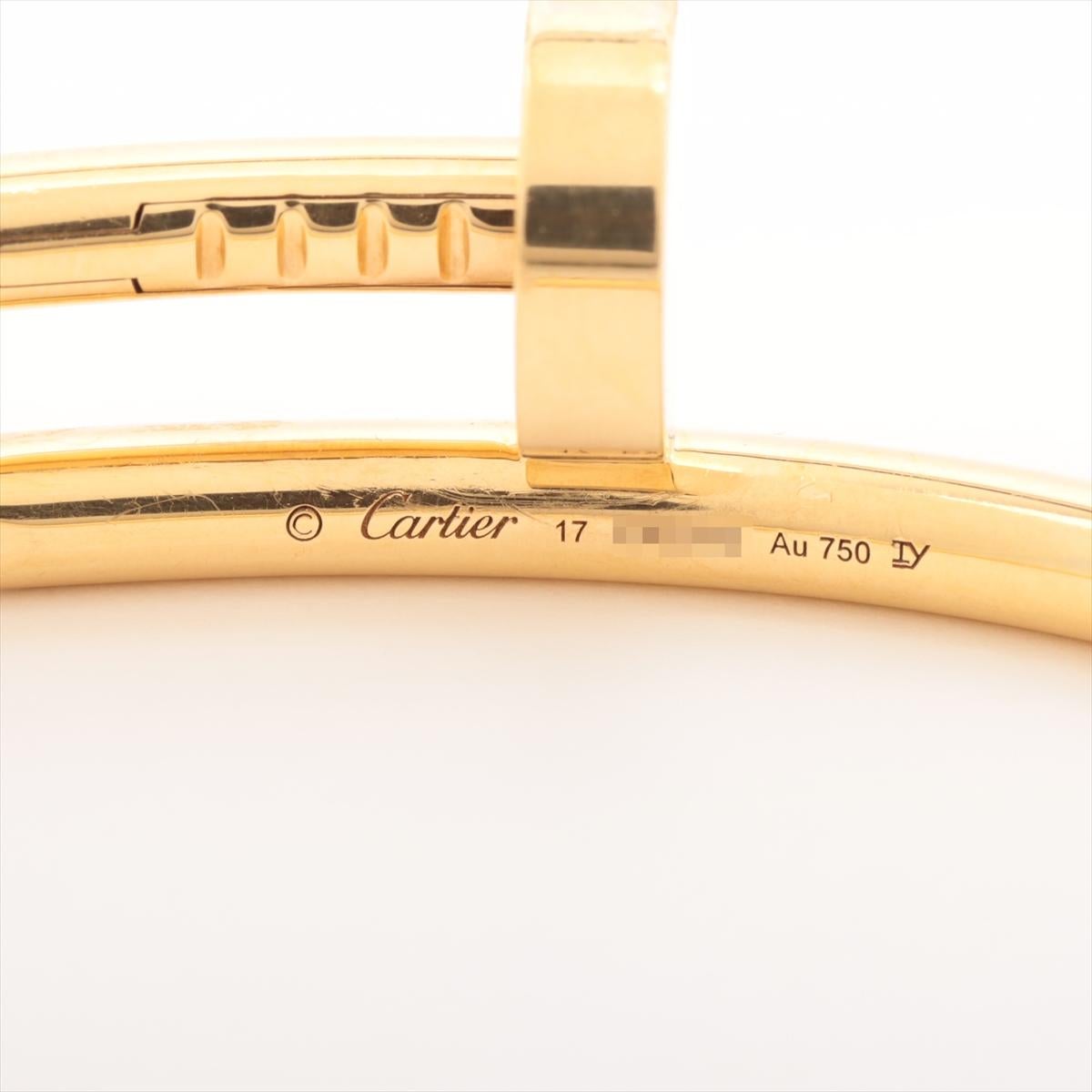 Bracelet Juste un Clou de Cartier 750YG en vente 2