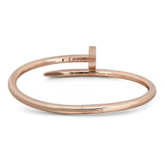 Cartier Juste Un Clou Armband Classic Model 18K Rose Gold Größe 16