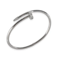 Pulsera Cartier Juste Un Clou, Diamantes (Oro Blanco)