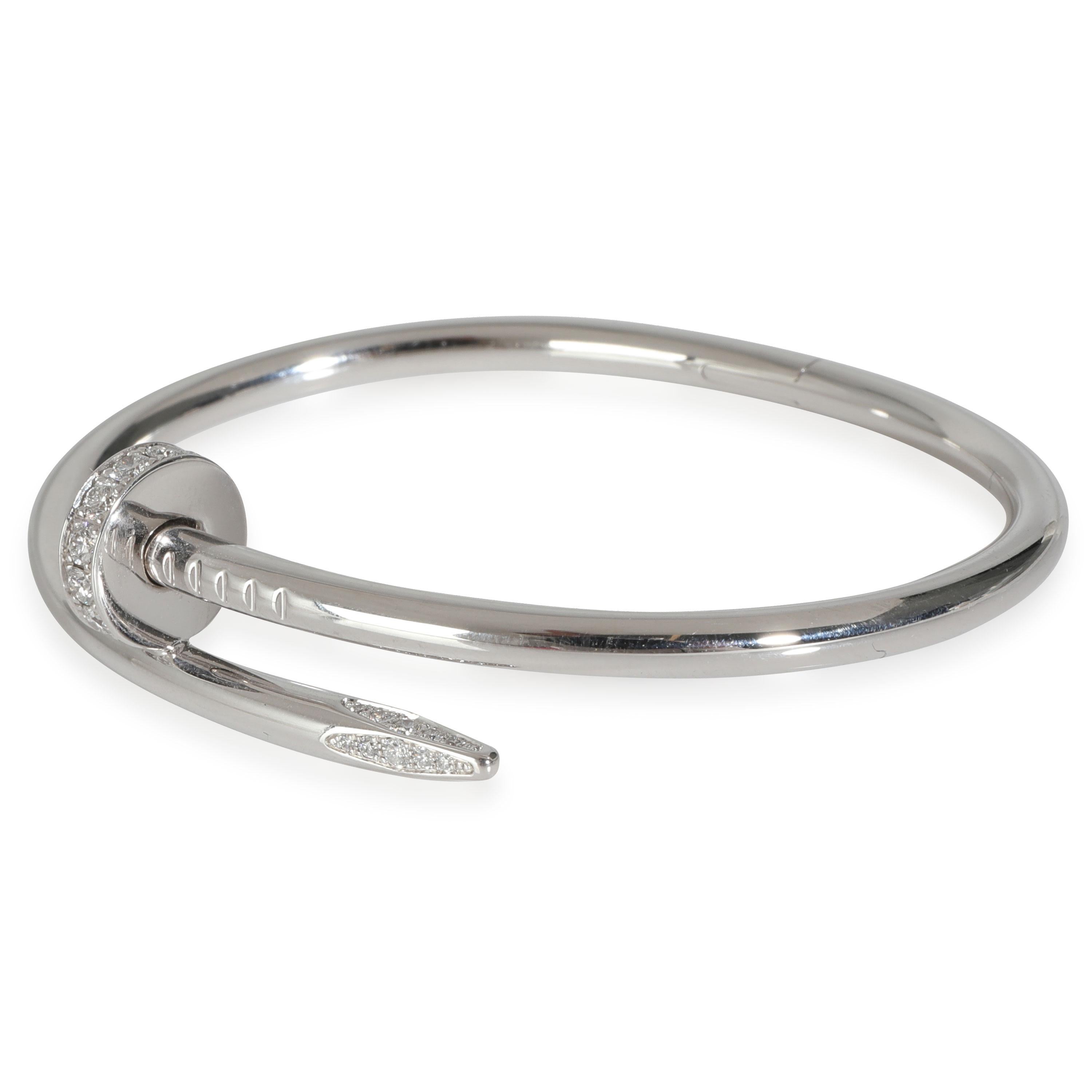 Bracciale Cartier Juste Un Clou, diamanti (oro bianco)

DETTAGLI PRIMARI
SKU: 143936
Titolo dell'inserzione: Bracciale Cartier Juste Un Clou, Diamanti (Oro bianco)
Descrizione delle condizioni: La collezione Juste Un Clou di Cartier, che significa