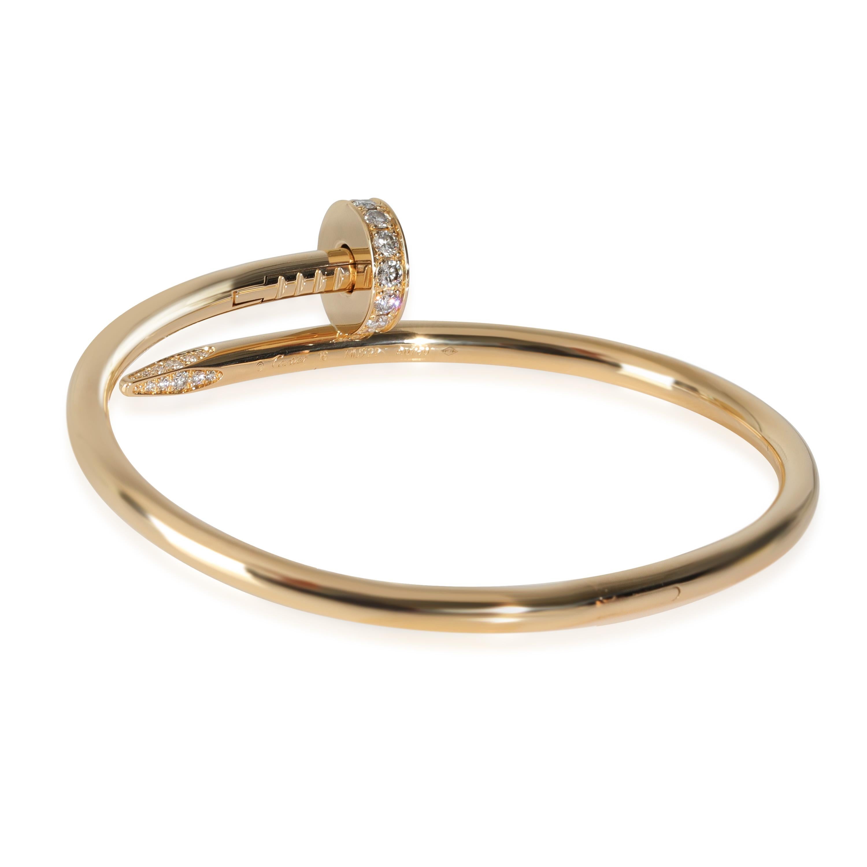 Bracelet Juste Un Clou de Cartier, diamants (or jaune)

DÉTAILS PRIMAIRES
SKU : 144812
Titre du listing : Bracelet Cartier Juste Un Clou, Diamants (Or jaune)
Condition Description : La collection Juste Un Clou de Cartier est l'un des styles les plus