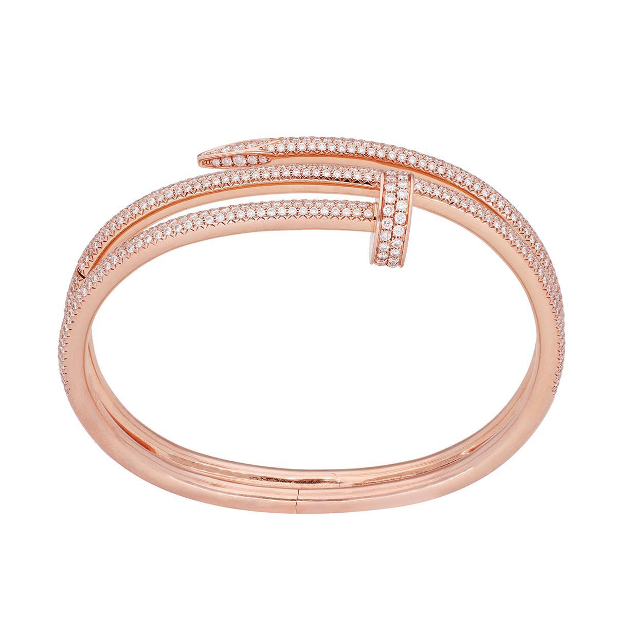 CARTIER Pulsera Juste Un Clou en Excelente estado para la venta en New York, NY