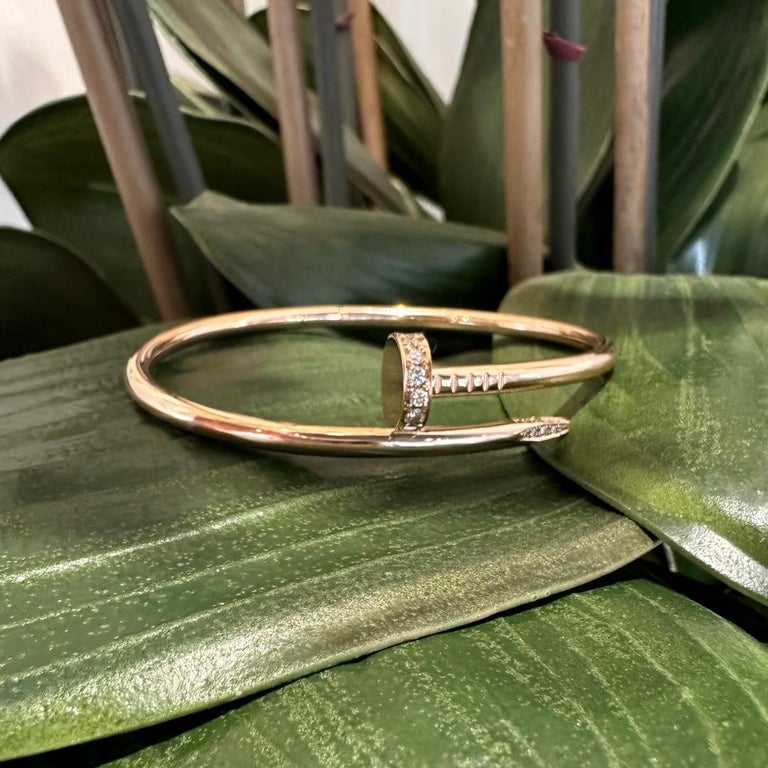 Fake cartier nail bracelet hot sale